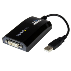 商品画像:USB - DVI変換アダプタ USB接続外付けグラフィックアダプタ MAC対応 1920x1200 USB2DVIPRO2