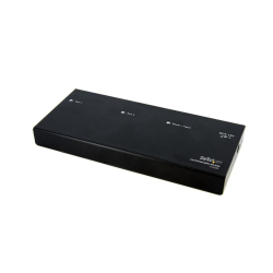 商品画像:2出力対応DVIディスプレイスプリッター オーディオ対応 ビデオ・モニタ分配器 1920x1200(60Hz)対応 最大10m ST122DVIA