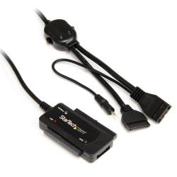 商品画像:USB 2.0 - SATA/IDE変換ケーブル 2.5/3.5インチSSD/HDDに対応 USB2SATAIDE