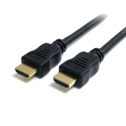 商品画像:HDMI 1.4 ケーブル/91cm/4K30Hz/イーサネット対応/ハイスピードHDMI/オス・オス/ブラック HDMIMM3HS