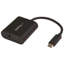 商品画像:USB-C - HDMI変換アダプタ プレゼンテーション・モード切替スイッチ 4K/60Hz対応 USB 3.1 Type-C(オス) - HDMI(メス) CDP2HD4K60SA