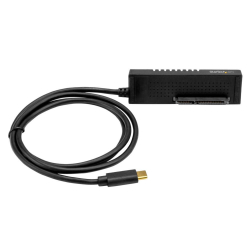 商品画像:USB-C - SATA変換アダプタ USB 3.1(10Gbps) 2.5インチ/3.5インチSATAドライブに対応 USB Type-Cポート搭載PCに接続 USB31C2SAT3