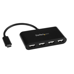 商品画像:4ポート USB-Cハブ USB-C - 4x USB-A USB 2.0準拠 ST4200MINIC