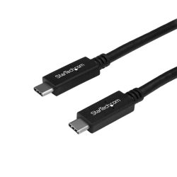 商品画像:USB 3.0 Type-C ケーブル 1.8m 給電充電対応(最大5A) USB-C/ オス - USB-C/ オス USB 3.0(5Gbps) USB-IF認証 USB315C5C6