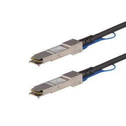 商品画像:DAC Twinax ケーブル/1m/Juniper製品QFX-QSFP-DAC-1M互換/銅線ダイレクトアタッチケーブル/Juniperスイッチ対応 QFXQSFPDAC1M