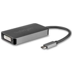 商品画像:USB-C-DVI ディスプレイ変換アダプタ デュアルリンク/Dual-Link対応 アクティブ変換 2560x1600 バスパワー対応 CDP2DVIDP