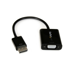 商品画像:DisplayPort 1.2-VGA ディスプレイアダプター/5個入り/1080p/アクティブ変換/DPオス・VGAメス/ブラック DP2VGA3X5