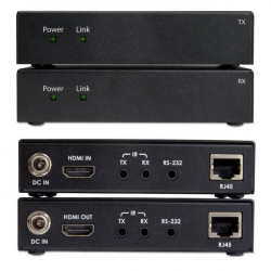 商品画像:HDMIエクステンダー カテゴリ6ケーブル使用 4K/60Hz対応 100m延長 HDMI over CAT6 Extender ST121HD20L