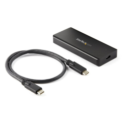 商品画像:NVMe PCI Express接続M.2 SSDケース アルミ筐体 防塵防水機能(IP67準拠)USB 3.1 Gen 2(10Gbps)対応 M2E1BRU31C