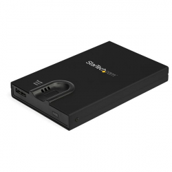 商品画像:外付け2.5インチHDD/SSDケース 指紋認証機能 SATA対応ハードディスクケース USB-C/USB-A対応機器と接続 S251BMU3FP