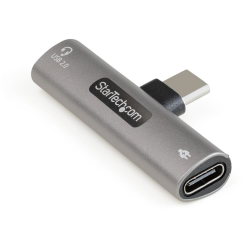 商品画像:USB Type-C オーディオ 変換アダプタ/60W PD 同時充電対応/ヘッドホン & ヘッドセット対応 USB-Cポート搭載/タイプC互換スマホ、タブレット、ノートパソコン対応 CDP2CAPDM