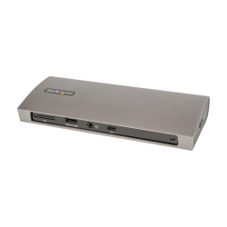 商品画像:ドッキングステーション/Thunderbolt 4接続/シングル8K/デュアル4K60Hz/96W USB PD/3x TB4/USB4 & 4x USB-Aハブ/GbE/SDカードリーダー/macOS & Windows/80cm TB4 ケーブル付属/マルチディスプレイ 多機能ドック TB4CDOCK