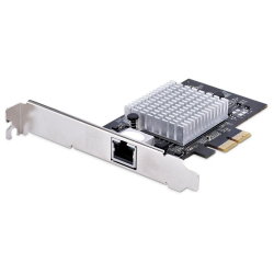 商品画像:PCI Express LANカード/1ポート/10Gbps/6スピード/10GBASE-T & NBASE-T/ジャンボフレーム対応/NICボード/PCネットワークアダプター ST10GSPEXNB2