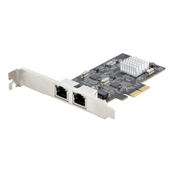 商品画像:ネットワークアダプターカード/PCI Express x2/2ポート/2.5G/Intel I225-Vチップ搭載/マルチギガビットイーサネット/2.5GBASE-T & NBASE-T/ジャンボフレーム/各種OS対応/PC パソコン用 PCIe LANカード PR22GI-NETWORK-CARD