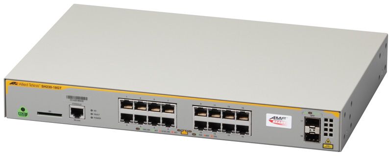 冬の華 アライドテレシス AT-SH230-18GT [10/100/1000BASE-Tx16、SFP