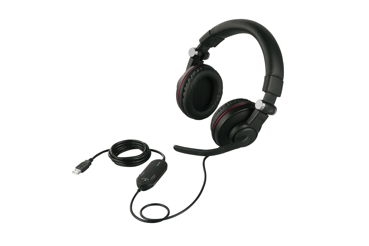 BUFFALO> ゲーミングヘッドセット 5.1chサラウンドシステム ブラック