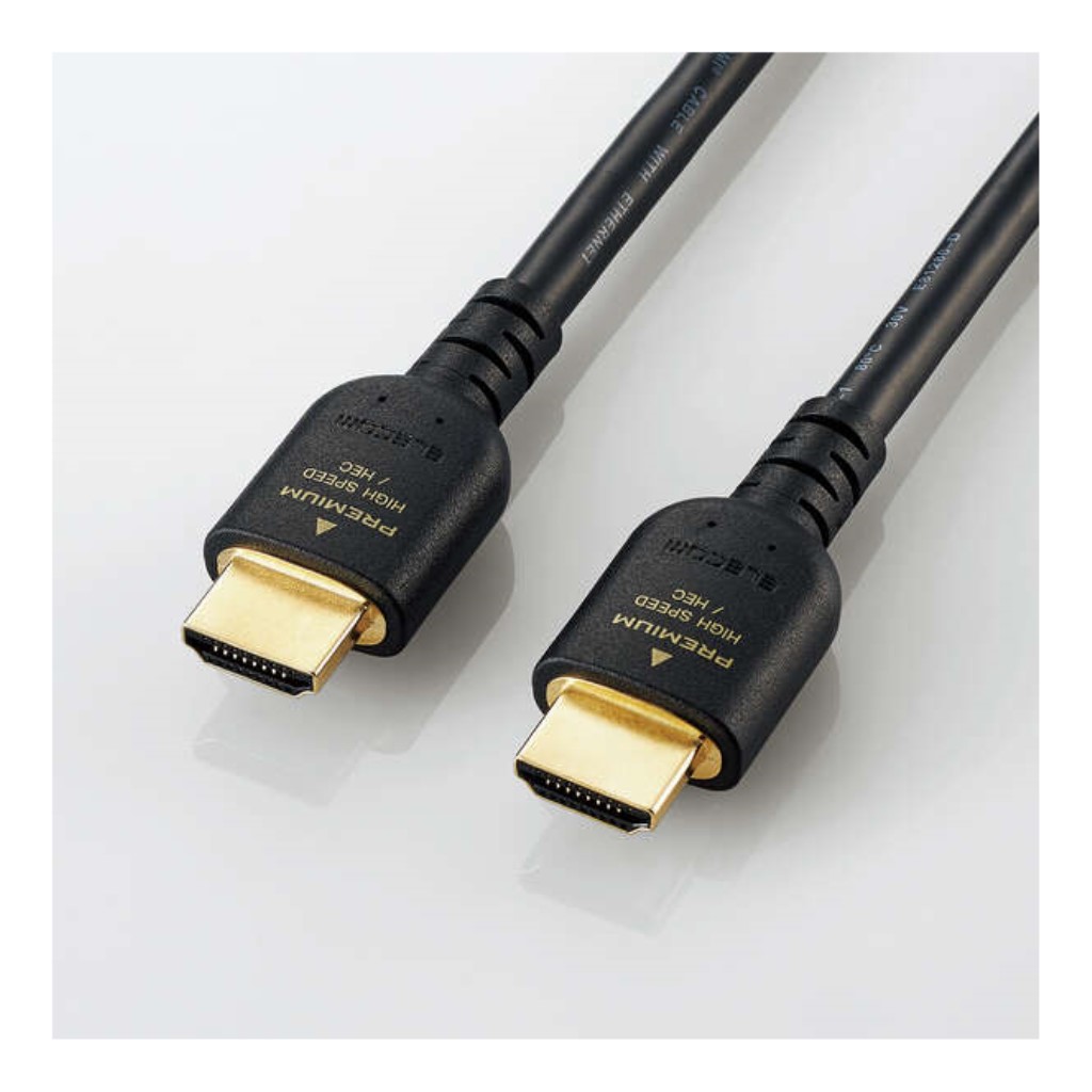 エレコム HDMIケーブル PS5対応 Premium スタンダード 1.5m ブラック GM-DHHDPS14E15B