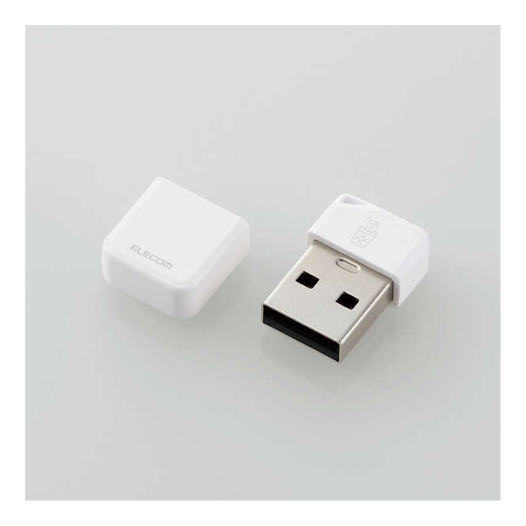 エレコム Usbメモリ Usb3 2 Gen1 対応 小型 キャップ付 誤消去防止機能ソフト対応 64gb ホワイト 123market