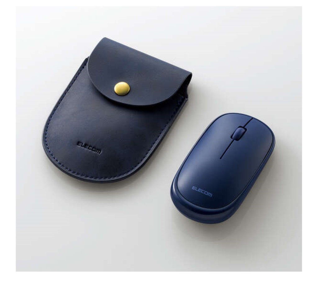 エレコム> マウス/有線/3ボタン/薄型/ケーブル巻取式/ブルー 123market