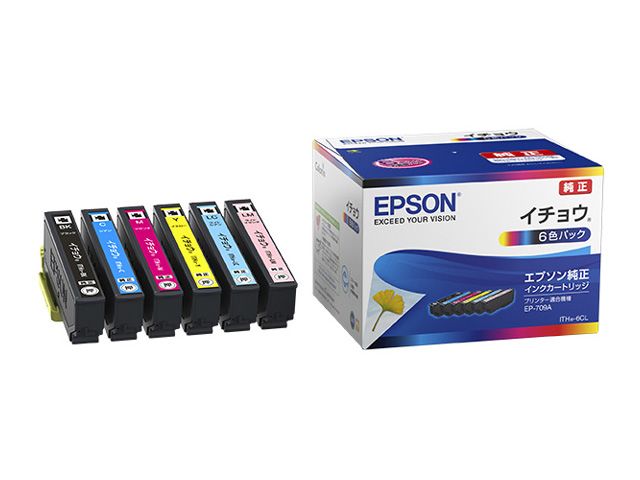エプソン 純正インク ITH-6CL Amazon.co.jp: エプソン インクカートリッジ イチョウ6色パック ITH