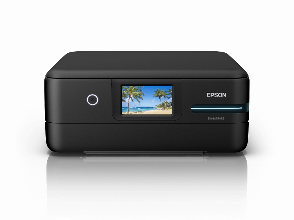 エプソン> A4カラーインクジェット複合機/エコタンク搭載モデル/5色/Wi-Fi/4.3型ワイドタッチパネル/ブラック | 123market