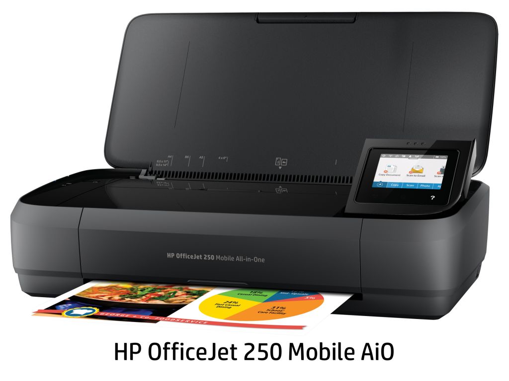 日本HP> <OfficeJet>ビジネスプリンター複合機 250 Mobile AiO(4色(3色+BK)インクジェット/W-LAN/USB2.0/ A4/プリンター/スキャナー/コピー/モバイル) 123market
