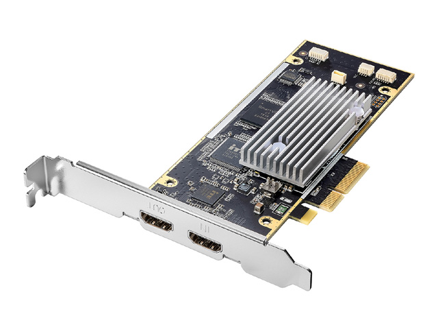 4K60p記録対応 ソフトウェアエンコード型 PCIeキャプチャーボード | 123market