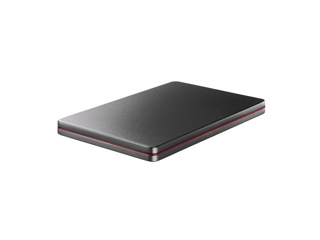 アイ・オー・データ機器> USB 3.2 Gen 1(USB 3.0)対応ポータブルハードディスク「カクうす」2TB BlackxRed  123market