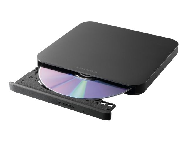 市場 I-O 保存ソフト付きポータブルDVDドライブ Type-C対応 DATA DVRP-UC8R