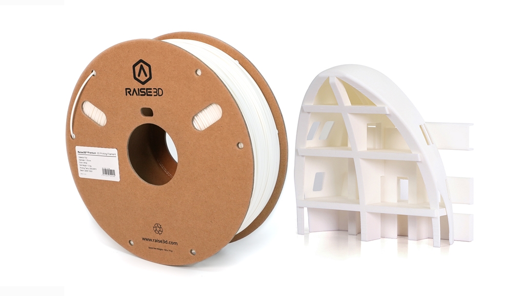 日本3Dプリンター> Raise3D純正プレミアムPLAフィラメント(白)(1000g