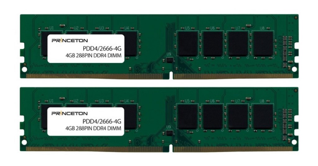 プリンストン> 8GB(4GB 2枚組)PC4-21300(DDR4-2666)288PIN UDIMM