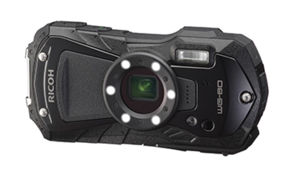 買物 RICOH WG-80 オレンジ コンパクトデジタルカメラ 1600万画素 fucoa.cl