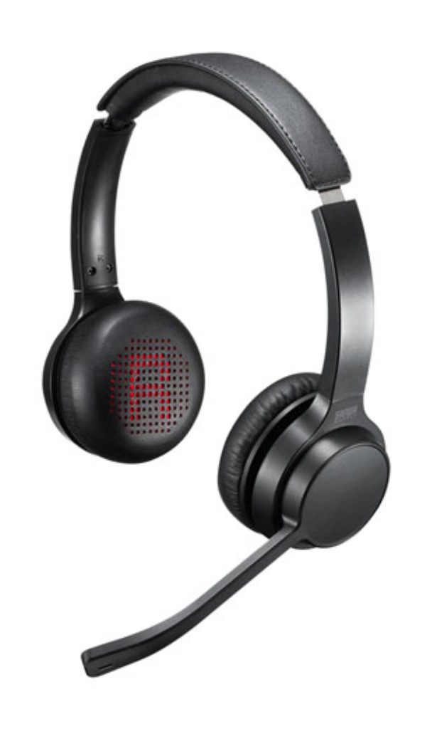 サンワサプライ> Bluetoothヘッドセット(両耳タイプ・単一指向性