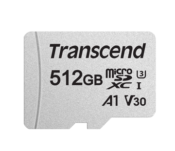 トランセンドジャパン> トランセンド 512GB microSD w/adapter UHS-I ...