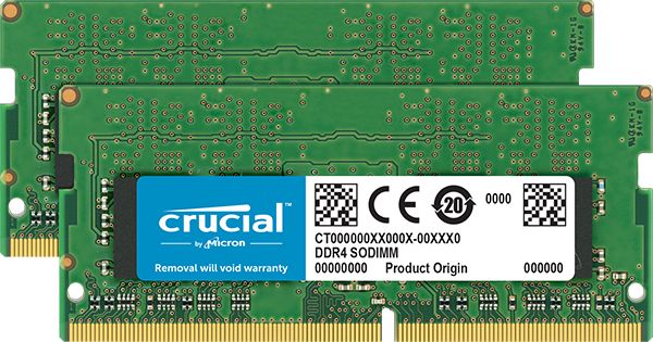 32GB Kit (16GBx2) DDR4 2400 MT/s (PC4-19200) CL17 DR x8 Unbuffered SODIMM  260pin | 123market