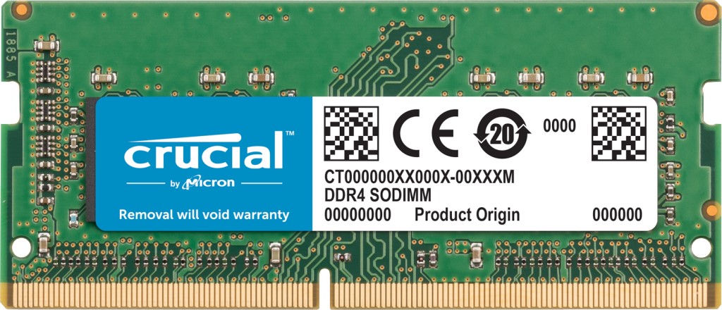 Crucial DDR4 SODIMM 2666 8GB 2本組