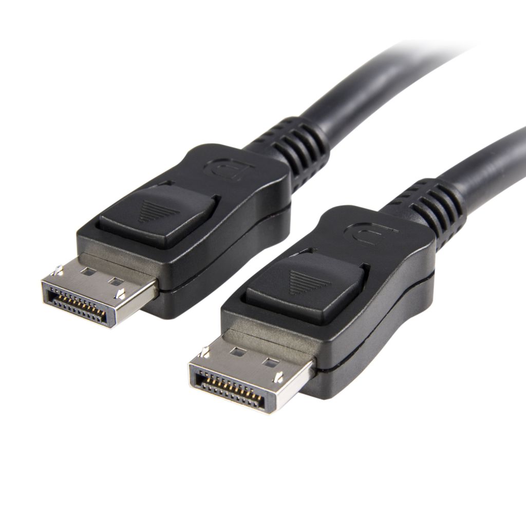 DisplayPort ケーブル/3m/ディスプレイポート1.2/VESA規格認定モニターケーブル/4K60Hz/ ラッチ付きDPコネクタ オス-オス 123market