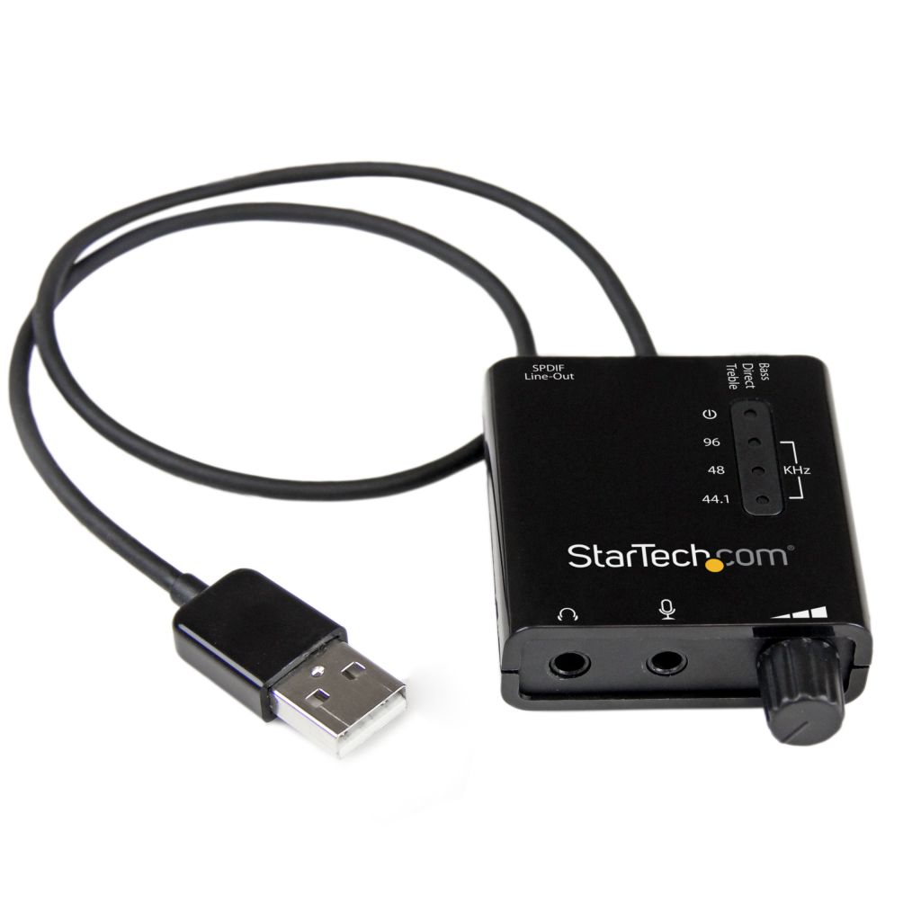 StarTech.com> USB接続外付けサウンドカード USB-DACヘッドホンアンプ
