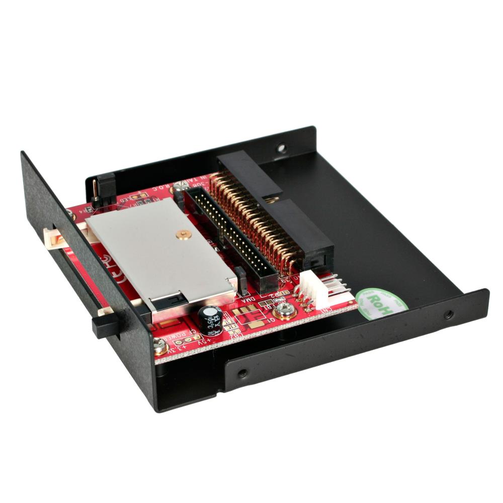 CFカード IDE変換アダプタ IDE40ピン/44ピン接続コンパクトフラッシュカードリーダー  3.5インチベイ/PCI拡張スロットに設置可能 123market