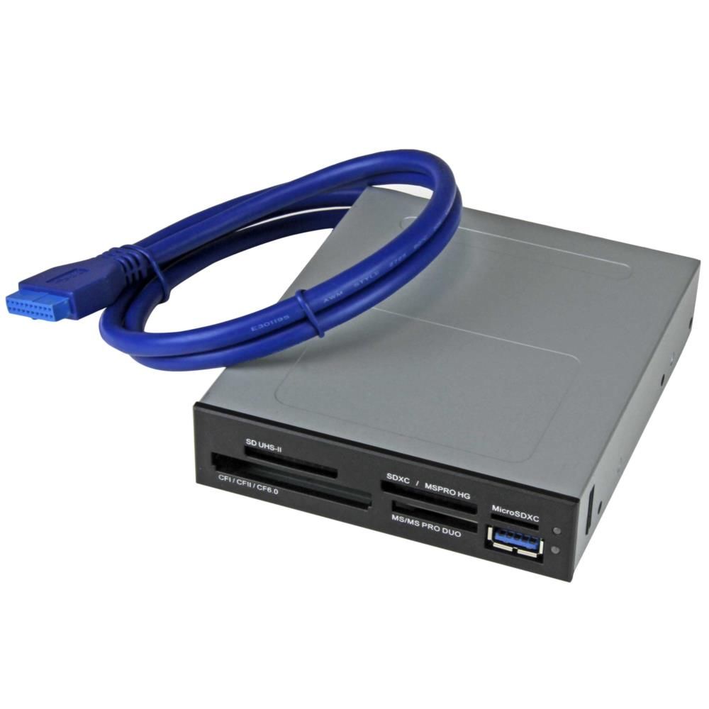 StarTech.com> USB 3.0接続 内蔵型マルチカード リーダー/ライター(UHS-II対応) SD/ Micro SD/ MS/ CF  対応メモリーカードリーダー | 123market
