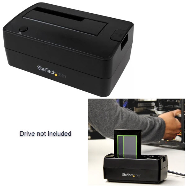 HDD/SSDスタンド/USB 3.1 Type-A接続/1ベイ/2.5/3.5インチ/トップローディング/ハードドライブ  ドッキングステーション/外付け ハードディスク ドック | 123market