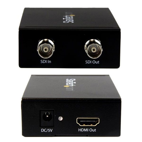 限定数のみ！ SDI HDMIコンバーター 3G SDI HDMIアダプタ SDIデイジーチェーンポート搭載  SDIソー