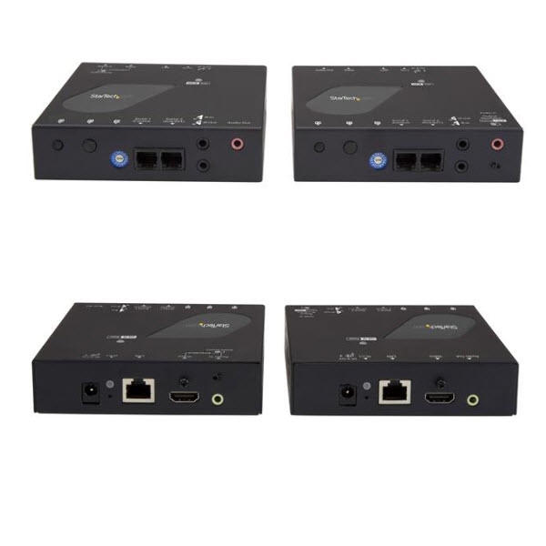 IP対応HDMI延長分配器キット 4K/30Hz対応 LAN回線経由型HDMI信号エクステンダー送受信機セット  Cat5e/Cat6ケーブル対応 123market