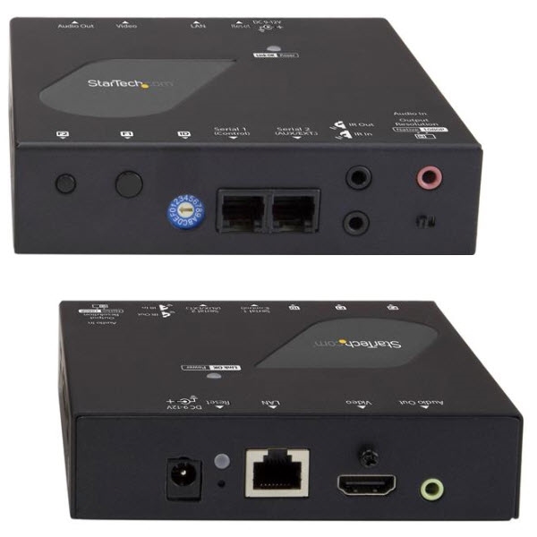 IP対応HDMIエクステンダー受信機 送受信機セット(ST12MHDLAN2K)と一緒に使用 ビデオウォールシステ