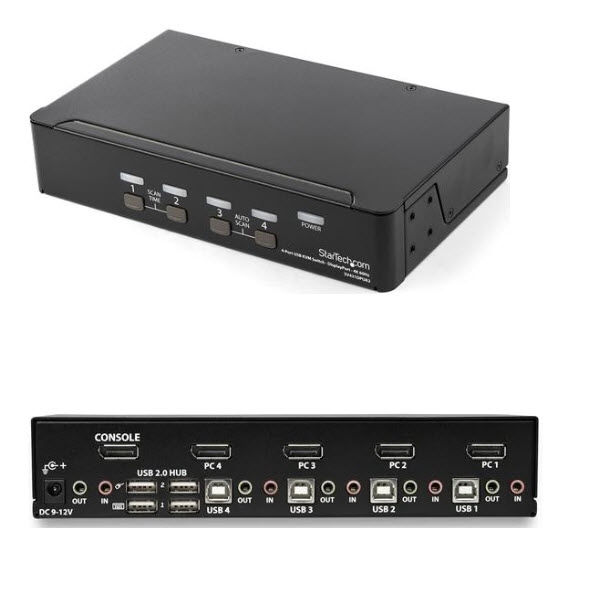 評価 NOTECONS02 StarTech KVMコンソール USB 2.0 ラップトップアダプター ファイル転送機能付き KVM Console  to Laptop Crash Cart Adaper