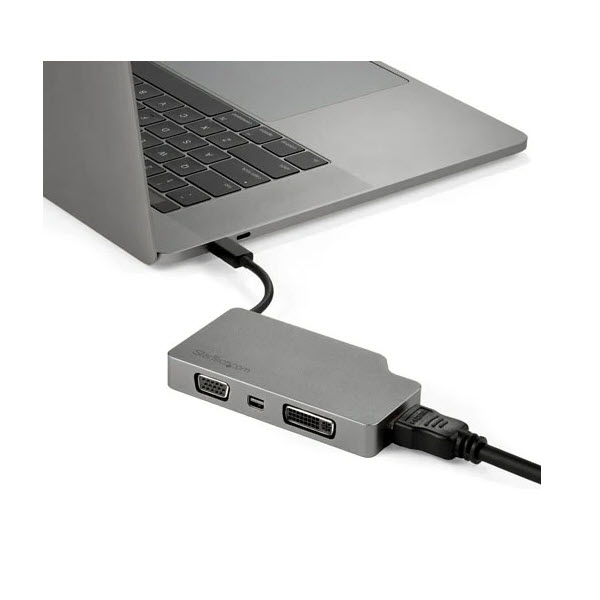 4-in-1 USB タイプC接続ビデオコンバータ CDPVGDVHDMDP