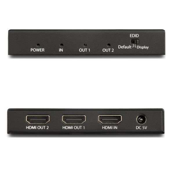 StarTech.com> HDMI分配器 1入力2出力 4K/60Hz HDMI 2.0 スプリッター