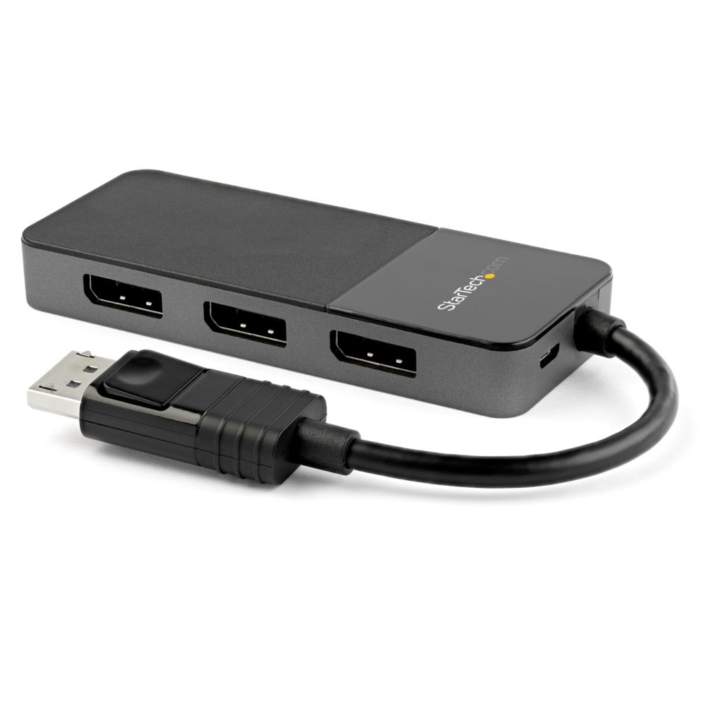 StarTech.com> MSTハブ/DisplayPort 1.4接続/トリプルモニターKHz