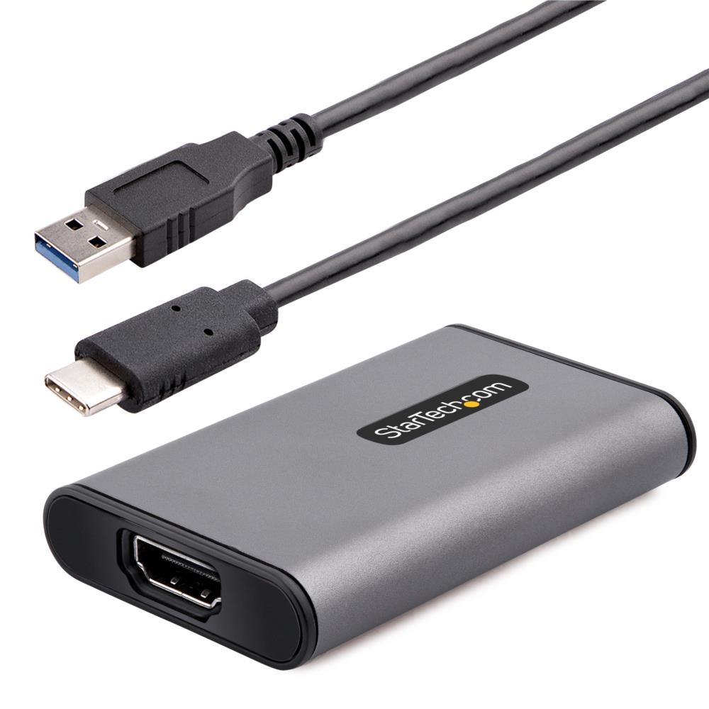 StarTech.com> ビデオキャプチャーユニット/USB-C & USB-A接続/4K30Hz HDMI/USB Video Class/Thunderbolt HDMIキャプチャーボード/ビデオキャプチャーユニット/USB HDMI レコーダー | 123market