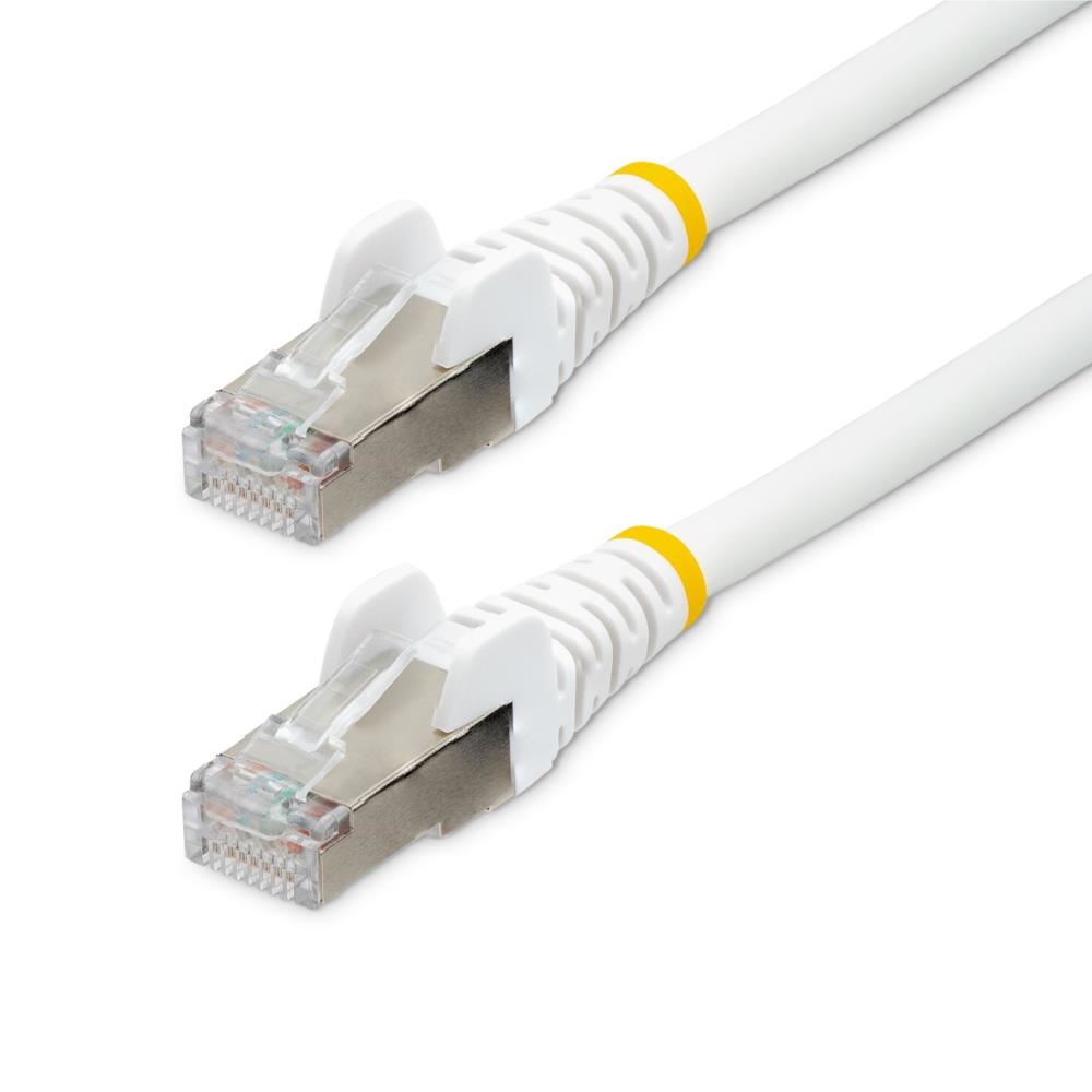 StarTech.com> カテゴリー6A LANケーブル/10m/ホワイト/LSZH(低煙ゼロハロゲン)/10GbE 500MHz/100W PoE ++/S/FTP/ETL認証済/ツメ折れ防止機構付 RJ45コネクター/ハロゲンフリー CAT6A 有線LAN ネットワークイーサネット ケーブル |  123market